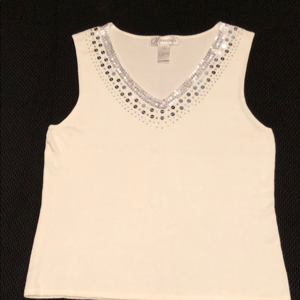Dressy v-neck blouse